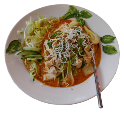 Pho cà ri (leicht scharf)