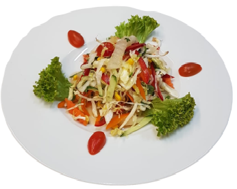 Nôm hoa chuôi (vegetarisch - leicht scharf)