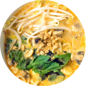 Pho gà cà ri (scharf)