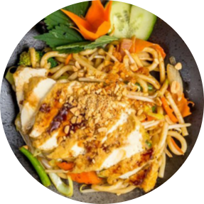 Udon xào uc gà