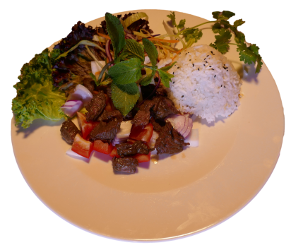 Bò xào hành