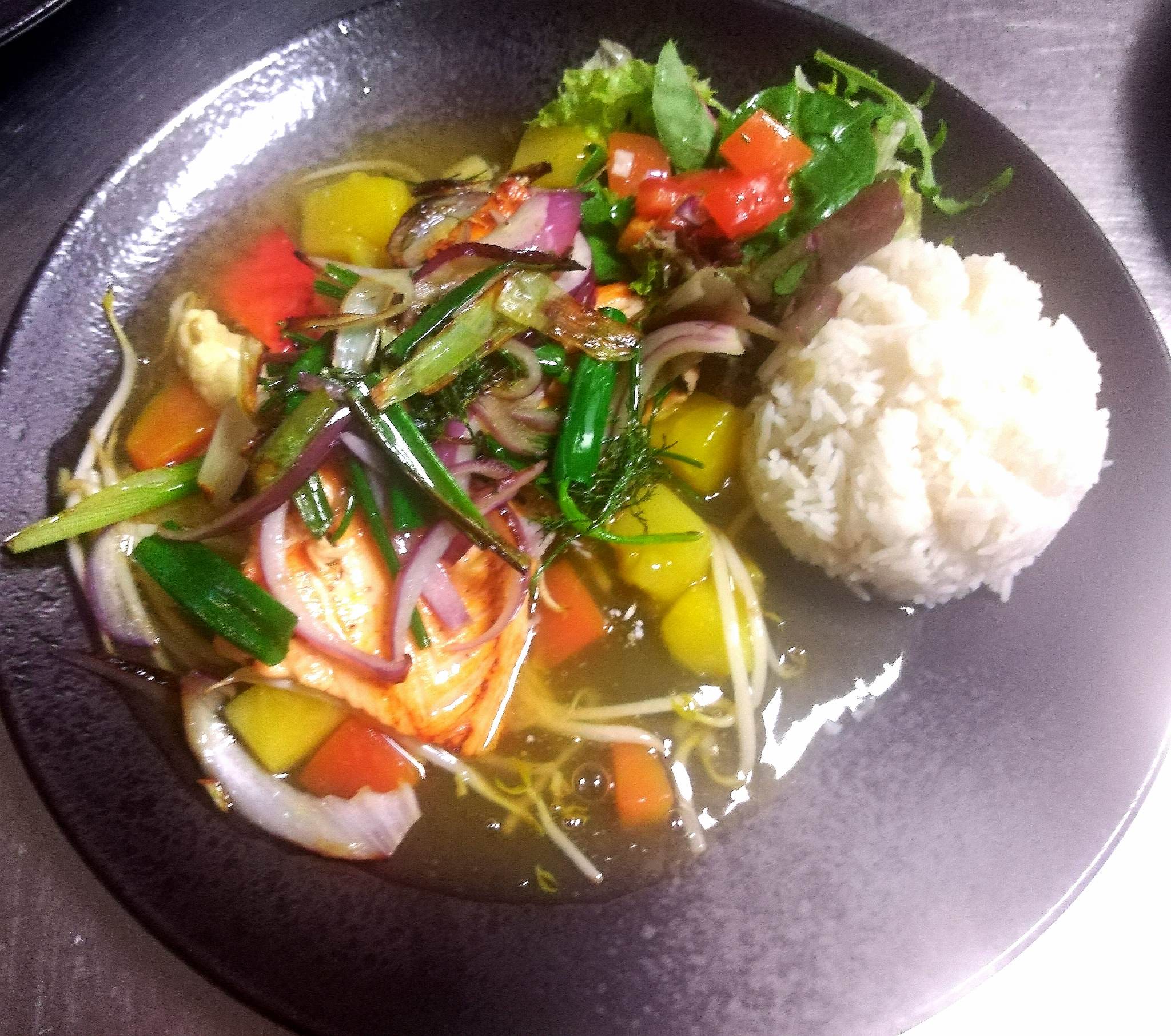 Rau xào thâp câm (vegetarisch)